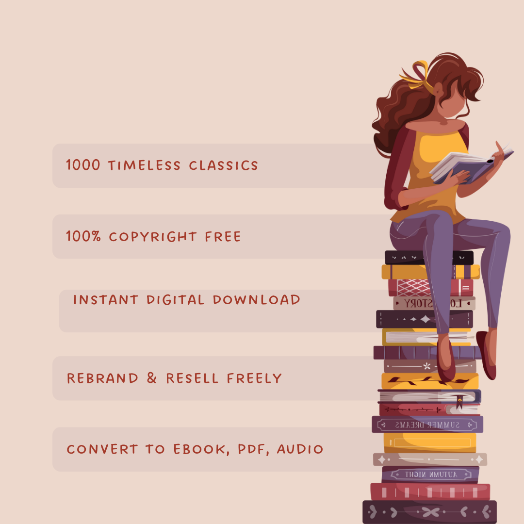 1000 Timeless & Famous Classic Novels Bundle With PLR - Image 4
