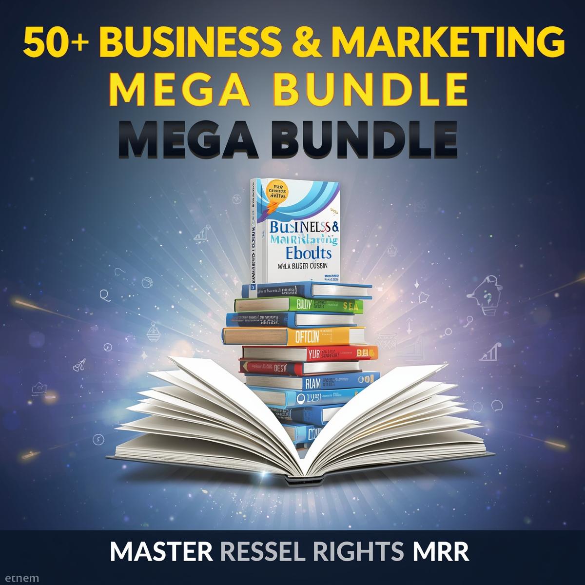 Unlock 50+ Business & Marketing eBooks | Resell & Profit with MRR”