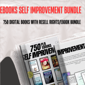 Self-Improvement eBooks Bundle – 750 Motivational Titles With PLR & MRR