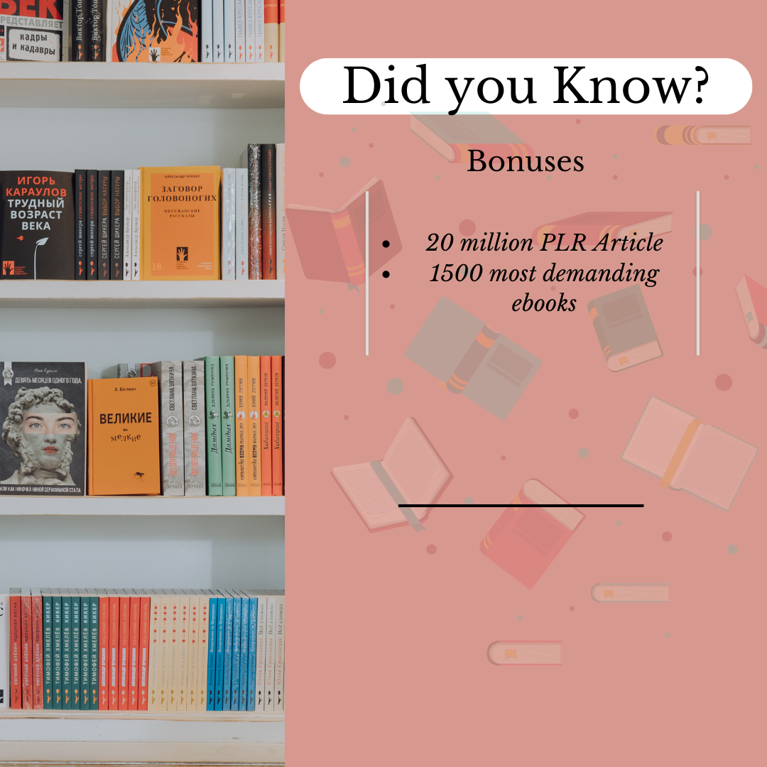 3M+ Digital eBooks & 3M+ PLR Articles | Resell & Profit Rights" - Image 3